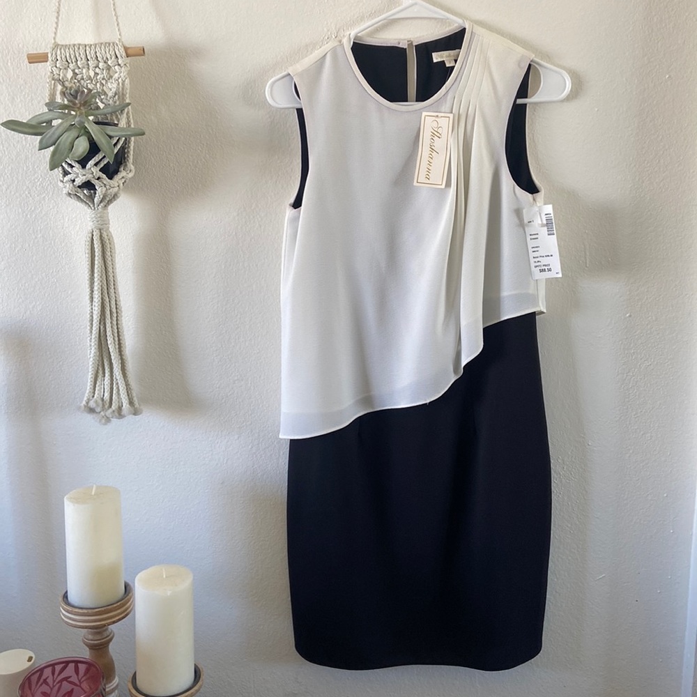 Shoshanna Black and White cocktail dress - new with tags
